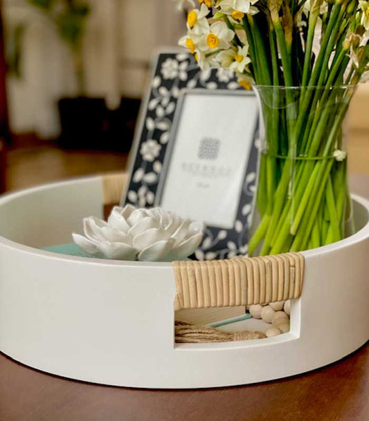 Cane Handle Tray