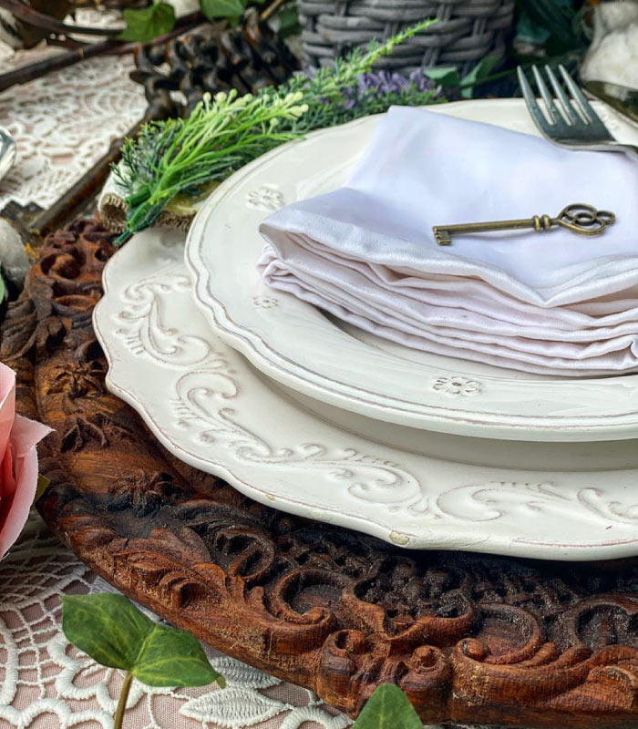 English Charger Plate