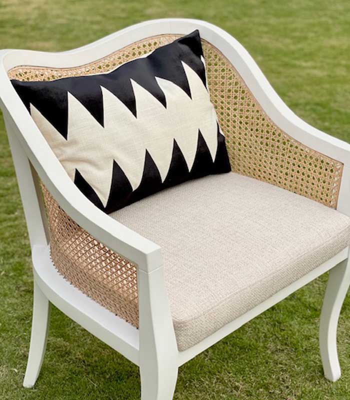Tribal Black Cushion