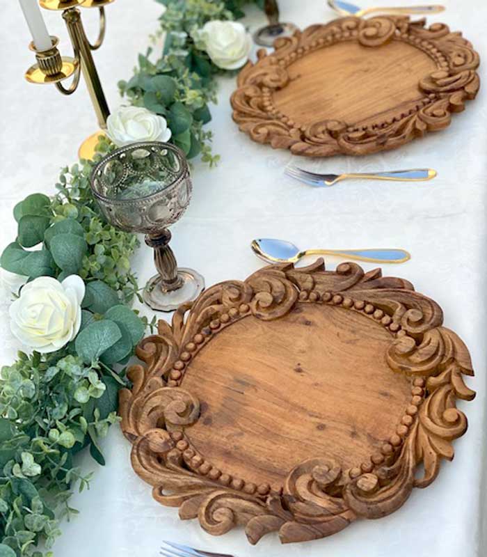 Timeless Charger Plate
