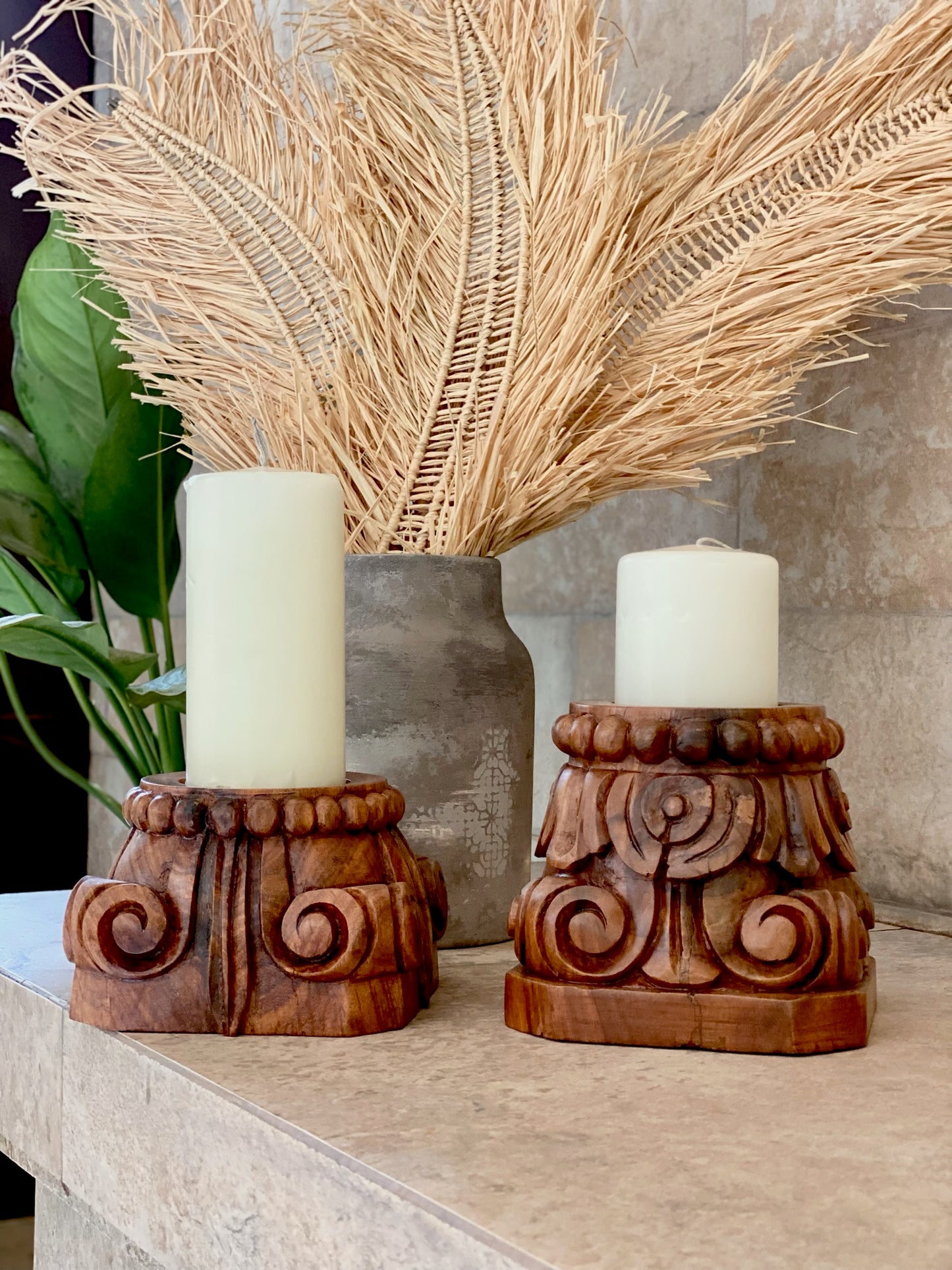 King Louie Candle Holders