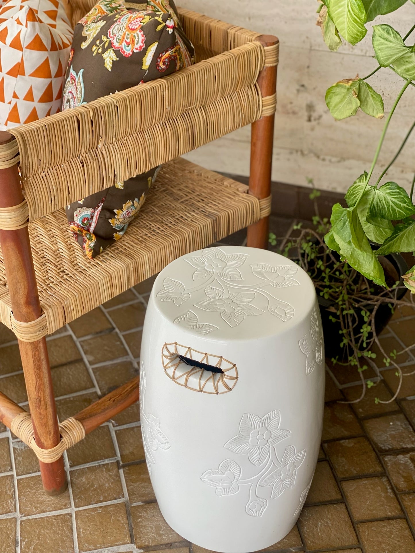 Lotus Barrel Table