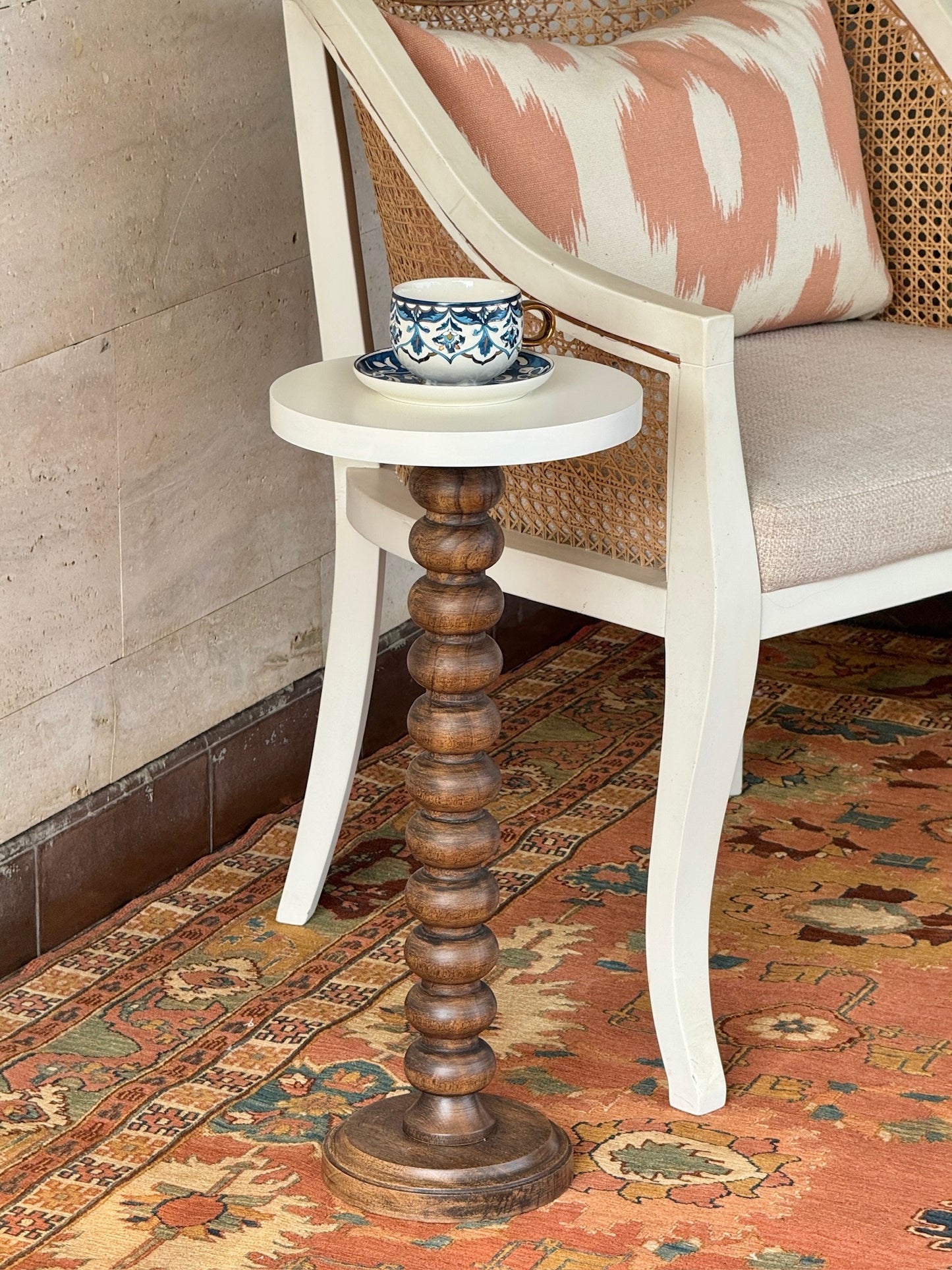 The Solo Sip Bobbin Table