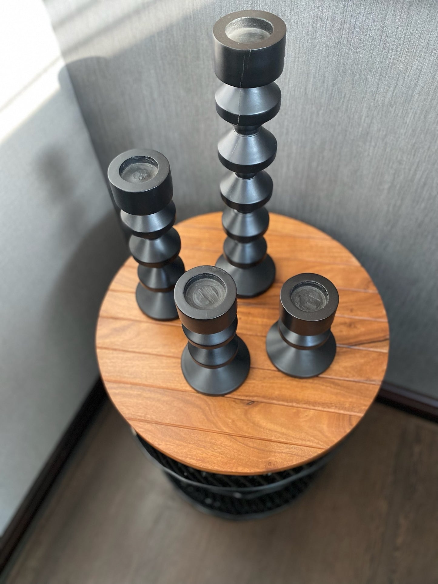 Cone Candle Holder Set