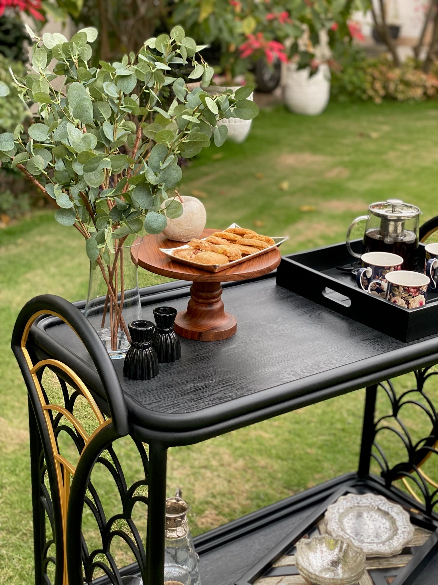 Art Deco Serving Cart