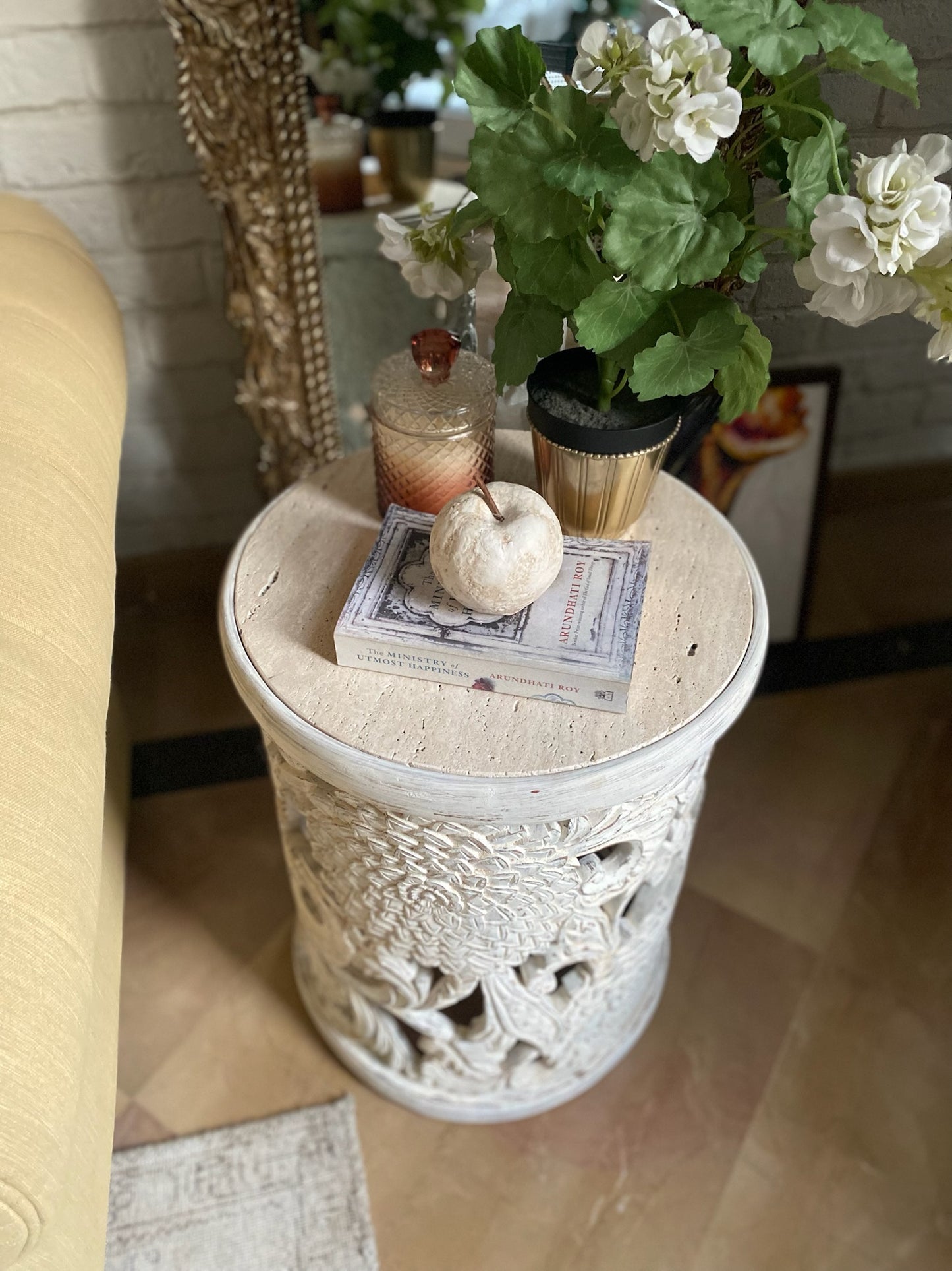 Chrysanth Side Table